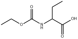 Butanoic  acid,  2-[(ethoxycarbonyl)amino]- Structure