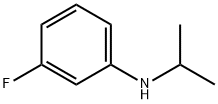 N-Isopropyl-3-fluoroaniline 구조식 이미지