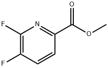 Methyl 5,6-difluoropicolinate Structure