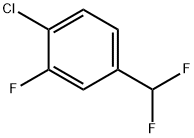 1-Chloro-4-(difluoromethyl)-2-fluorobenzene Structure