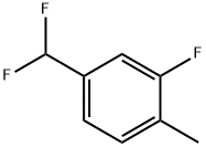 4-(Difluoromethyl)-2-fluoro-1-methylbenzene Structure