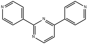 Pyrimidine, 2,4-di-4-pyridinyl- Structure