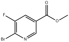 1214336-88-5 6-BroMo-5-fluoro-nicotinic acid Methyl ester