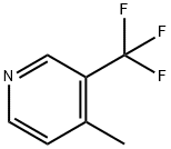 4-Methyl-3-(trifluoromethyl)pyridine 구조식 이미지