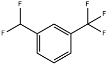 1-(Difluoromethyl)-3-(trifluoromethyl)benzene 구조식 이미지