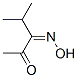 2,3-Pentanedione, 4-methyl-, 3-oxime, (Z)- (9CI) Structure