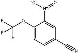 3-nitro-4-(trifluoromethoxy)benzonitrile Structure