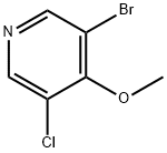 3-broMo-5-chloro-4-Methoxypyridine Structure
