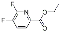 ethyl 5,6-difluoropicolinate Structure