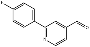 2-(4-Fluorophenyl)isonicotinaldehyde Structure