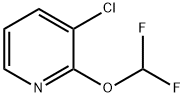 3-chloro-2-(difluoroMethoxy)pyridine Structure