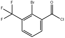 2-Bromo-3-trifluoromethyl-benzoylchloride Structure