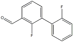 [1,1'-Biphenyl]-3-carboxaldehyde, 2,2'-difluoro- Structure