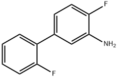 [1,1'-Biphenyl]-3-aMine, 2',4-difluoro- Structure