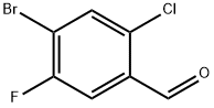 2-Chloro-4-bromo-5-fluorobenzaldehyde Structure