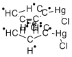 1,1'-BIS(CHLOROMERCURI)FERROCENE Structure