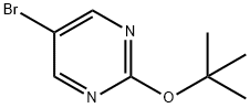 5-BROMO-2-(TERT-BUTOXY)PYRIMIDINE Structure