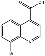 8-BROMOQUINOLINE-4-CARBOXYLIC ACID Structure