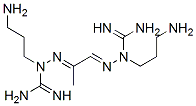 methylglyoxal bis(3-aminopropylamidinohydrazone) Structure