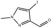 4-Iodo-1-Methyl-1H-pyrazole-3-carbaldehyde Structure