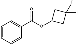 3,3-Difluoro-cyclobutyl benzoate Structure