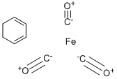 CYCLOHEXADIENE IRON TRICARBONYL Structure