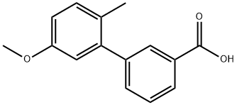 5-Methoxy-2-Methylbiphenyl-3-carboxylic acid Structure