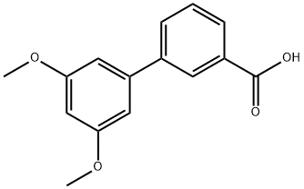 3,5-DiMethoxybiphenyl-3-carboxylic acid Structure