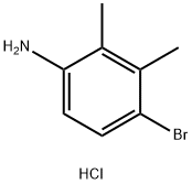 4-BroMo-2,3-디메틸아닐린HCl 구조식 이미지