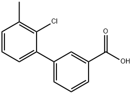 2-Chloro-3-Methylbiphenyl-3-carboxylic acid Structure