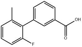 2-Fluoro-6-Methylbiphenyl-3-carboxylic acid Structure