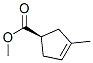 3-시클로펜텐-1-카르복실산,3-메틸-,메틸에스테르,(R)-(9CI) 구조식 이미지