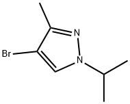 4-bromo-1-isopropyl-3-methyl-1H-pyrazole(SALTDATA: FREE) Structure