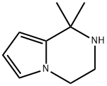 1,1-dimethyl-1,2,3,4-tetrahydropyrrolo[1,2-a]pyrazine(SALTDATA: FREE) 구조식 이미지