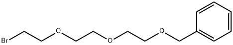 Benzene, [[2-[2-(2-bromoethoxy)ethoxy]ethoxy]methyl]- 구조식 이미지