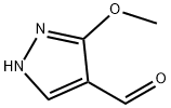 3-METHOXY-1H-PYRAZOLE-4-CARBALDEHYDE Structure