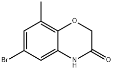 6-BROMO-8-METHYL-4H-BENZO[1,4]OXAZIN-3-ONE Structure