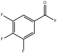 Benzoyl fluoride, 3,4,5-trifluoro- (9CI) 구조식 이미지