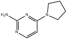 4-(pyrrolidin-1-yl)pyrimidin-2-amine Structure