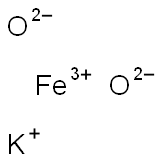 iron potassium oxide 구조식 이미지