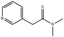 3-Pyridineethanethioamide,  N,N-dimethyl- 구조식 이미지