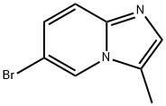 IMidazo[1,2-a]pyridine, 6-broMo-3-Methyl- Structure