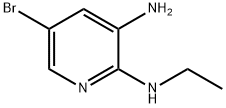 2,3-Pyridinediamine, 5-bromo-N2-ethyl- 구조식 이미지