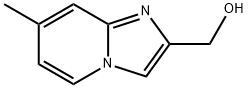 (7-메틸-이미다조[1,2-a]피리딘-2-일)-메탄올 구조식 이미지
