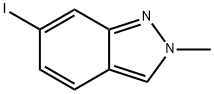 6-Iodo-2-methyl-2H-indazole Structure