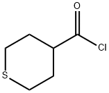 2H-티오피란-4-카보닐클로라이드,테트라하이드로-(9CI) 구조식 이미지