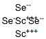 discandium triselenide  Structure