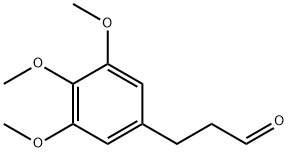 3-(3,4,5-TRIMETHOXY-PHENYL)-PROPIONALDEHYDE Structure