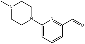 6-(4-메틸피페라진-1-일)피콜린알데히드 구조식 이미지