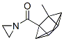 Aziridine, 1-[(5-methyltetracyclo[3.2.0.02,7.04,6]hept-1-yl)carbonyl]- (9CI) 구조식 이미지